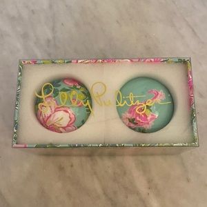 Lilly Pulitzer Christmas Ornaments - Brand New / Never out of packaging